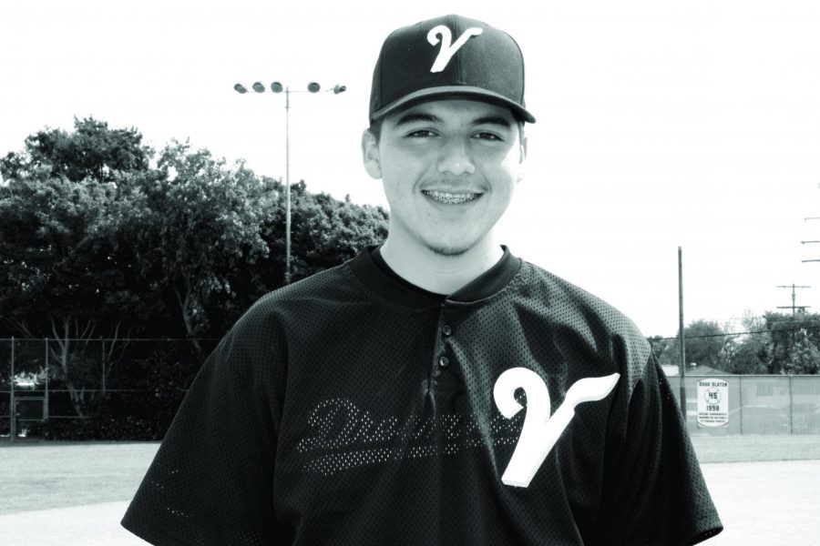 Jerry Valencia, #21 on Varsity Baseball