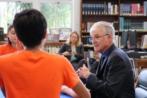 State Superintendent Visits Venice High School
