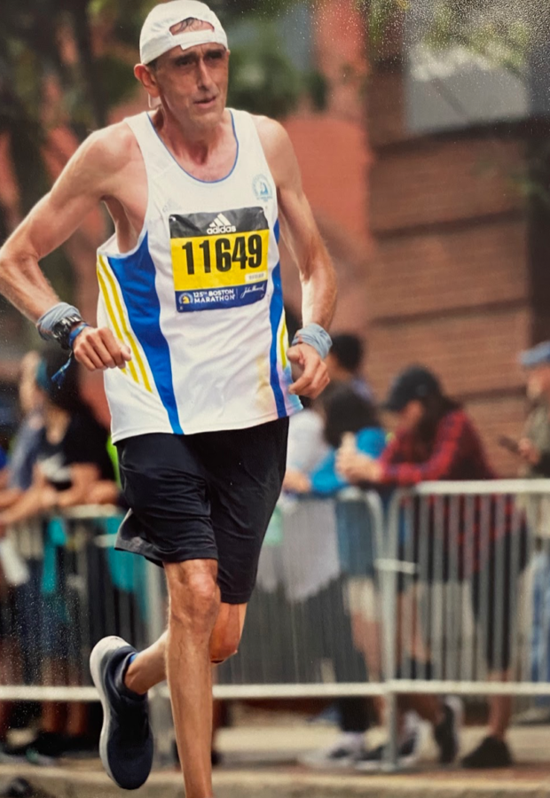 Korenzik Runs the Boston Marathon