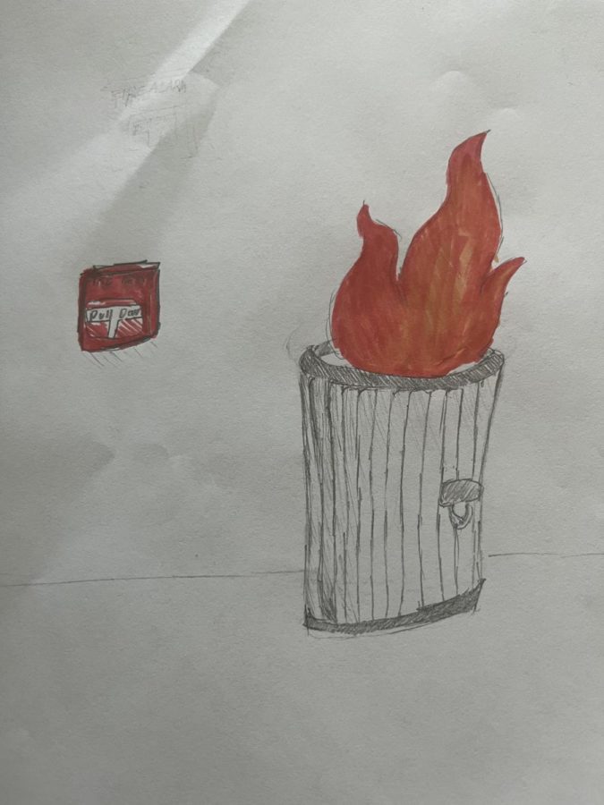 Trash+Can+Fires+Reignite+Concerns+On+Campus