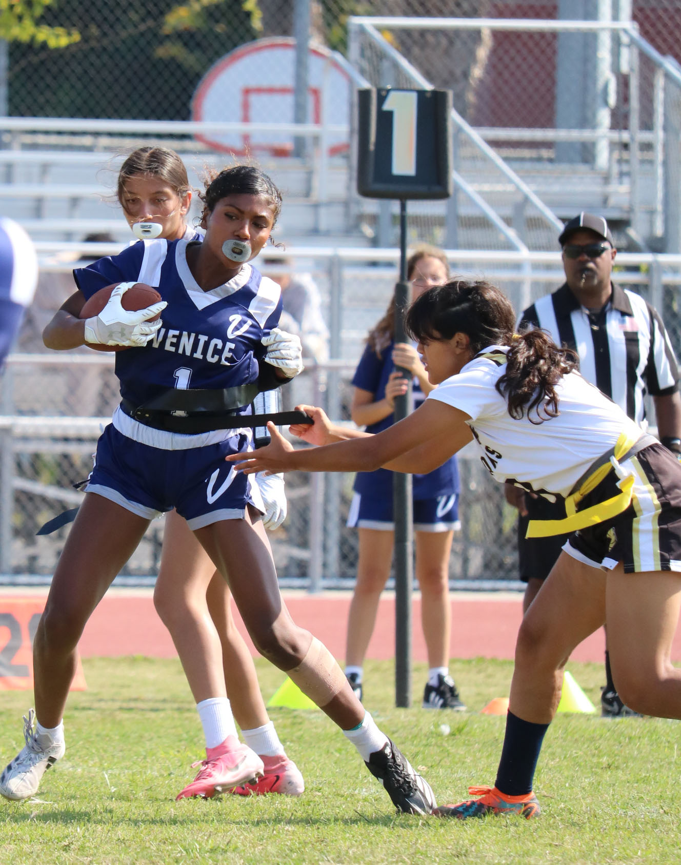 Girls’ Flag Football Begins First Season at Venice