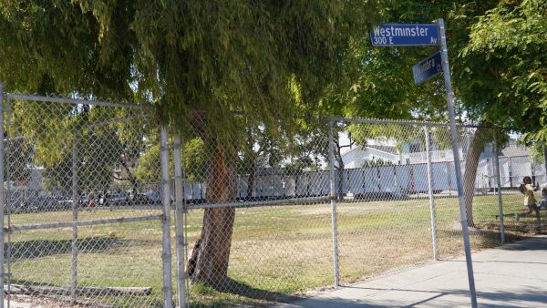 Empty plot: The closure of the Artists & Fleas Venice leaves the Westminster Avenue Elementary School yard vacant May 29. The flea market used to be open on Saturdays